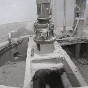 Мешалка для пульпы для производства газобетона