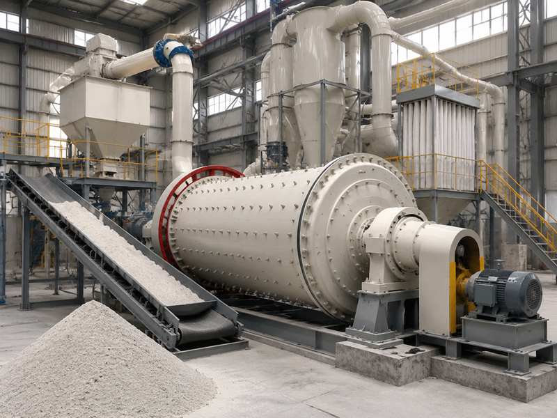 Dry Ball Mill for AAC Production