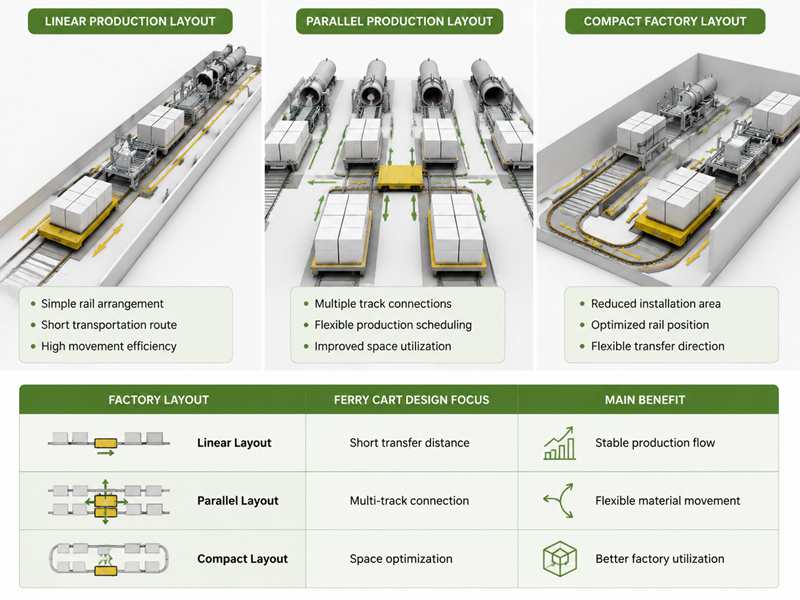 How Factory Layout Affects AAC Ferry Cart Design