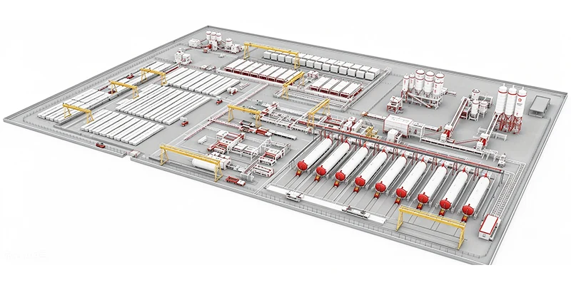 Large AAC Plant