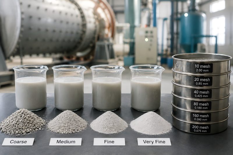 AAC Grinding Fitness Slurry Stability Test