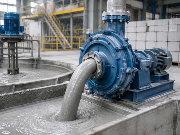 How to Choose a Slurry Pump for High Density AAC Slurry