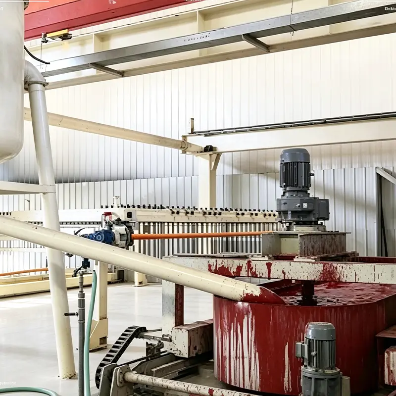 Preservative Liquid Mixer and Impregnated Slot