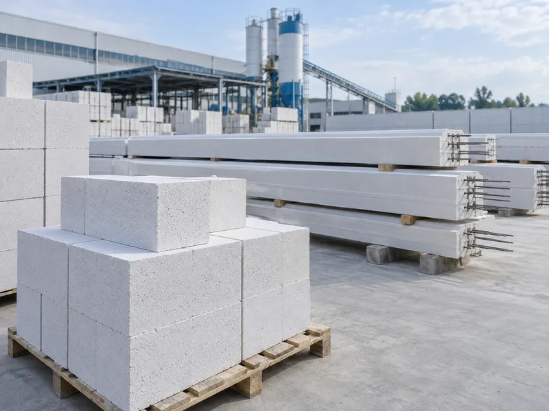 AAC Block And Panel Production