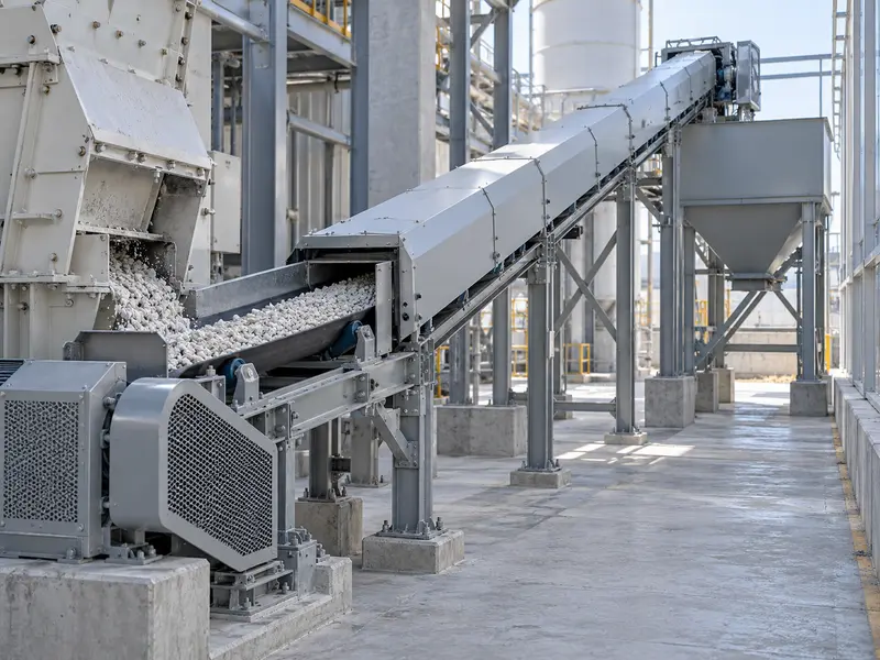 AAC Crusher Discharge Conveyor AAC Crusher Discharge Conveyor