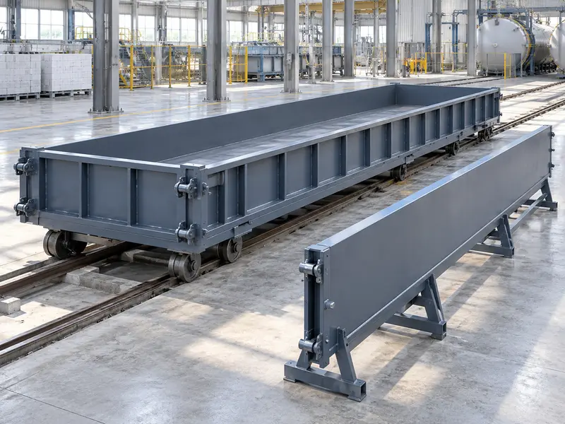 AAC Mould And Side Plate Assembly