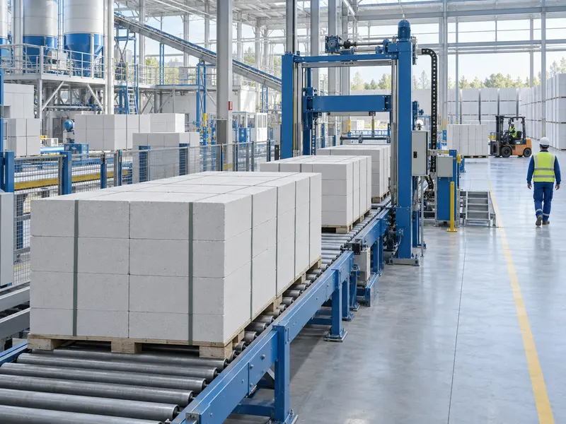 AAC Reference Plant Packing Line AAC Reference Plant Packing Line