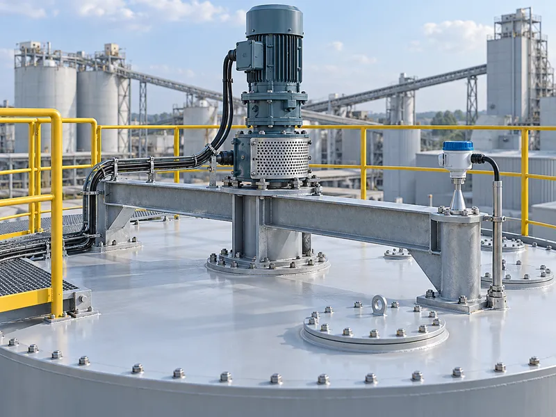 AAC Slurry Tank Agitator And Level Instrument AAC Slurry Tank Agitator And Level Instrument